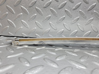 W126 front windscreen top chrome frame trim used OEM