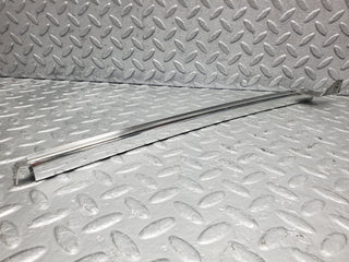 W123 rear right door chrome window channel used OEM