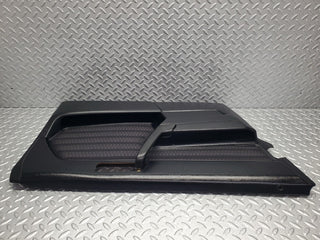 W201 Baby Benz front left door card black used OEM
