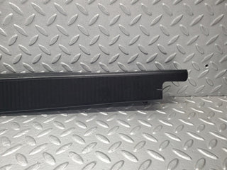 W126 Coupe trunk cover trim black used OEM