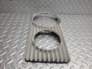 W123 headlight lens cover frame left used OEM