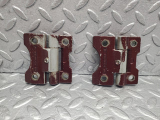 W126 Coupe door hinge pair used OEM
