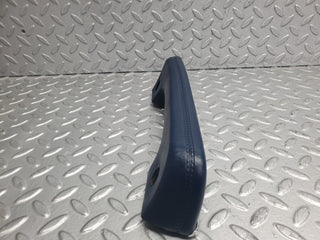 W123 interior door handle right side blue used OEM