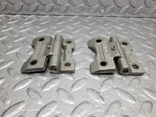 W126 Coupe door hinge pair used OEM