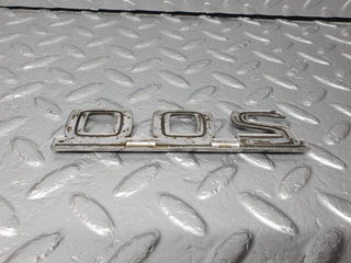 41699 Mercedes-Benz W124 200E Trunk Badge Emblem