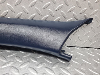 R129 SL a pillar cover left side blue used OEM