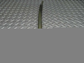 R107 SL window channel left side used OEM
