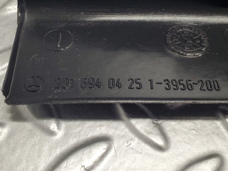 W201 Baby Benz trunk lock trim panel used OEM