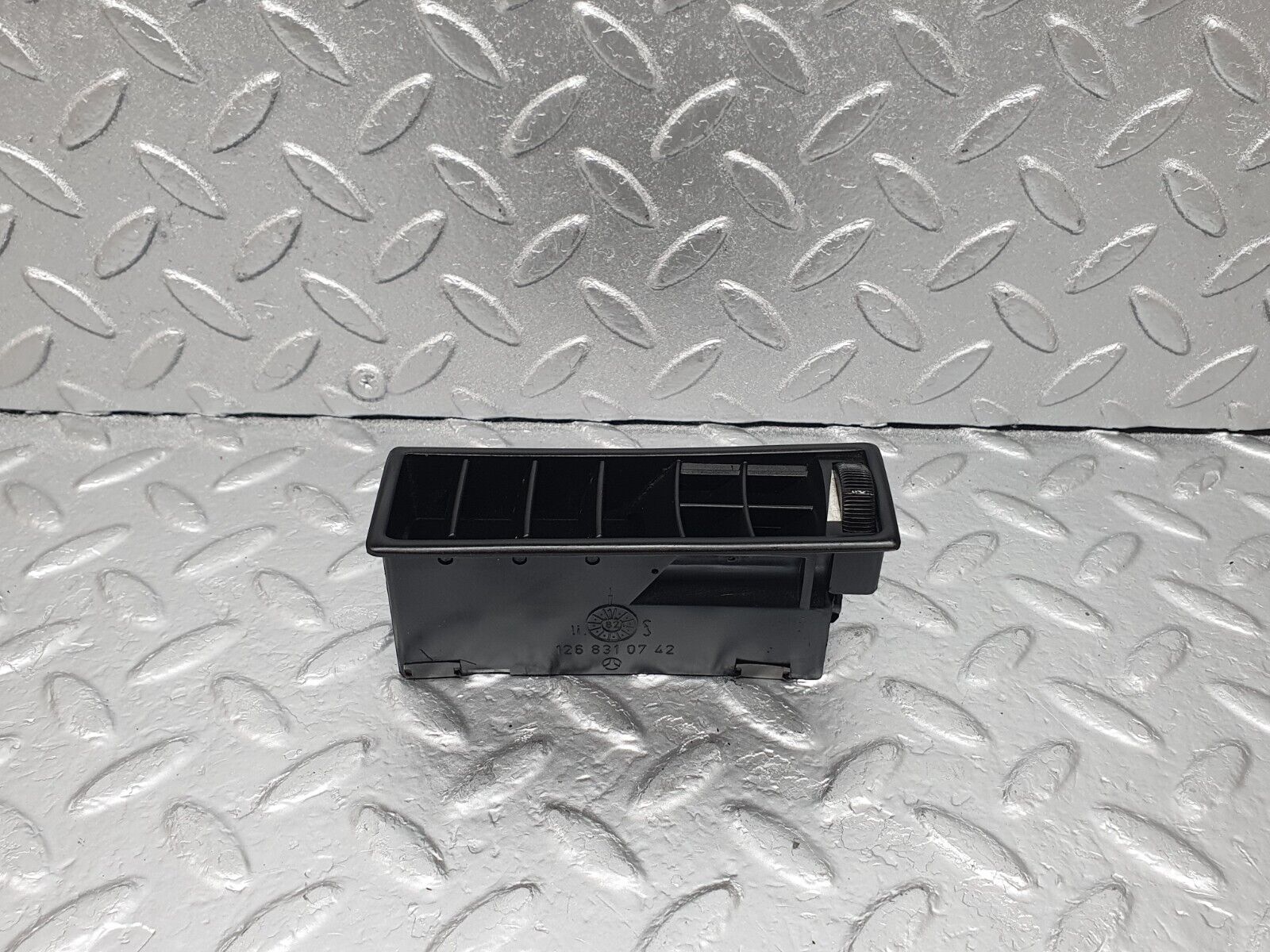 43587 Mercedes-Benz C126 380SEC Coupe Dashboard Air Vent Left Side 1268310742