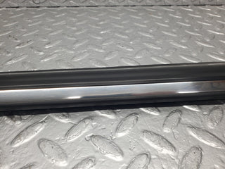 W123 rear right door lower moulding trim used OEM