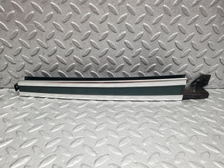 W126 rear left window channel used OEM
