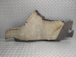 W123 centre console carpet blue left side used OEM