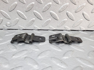 W124 glove box door hinge pair used OEM