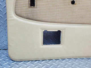 W123 rear right door card beige used OEM
