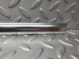 W123 rear right door chrome moulding trim used OEM