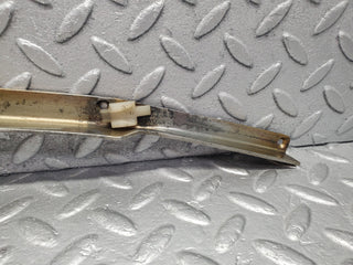 W126 Coupe front left door window channel used OEM