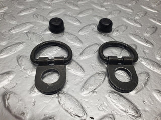 W124 Wagon trunk cargo hook clip pair used OEM