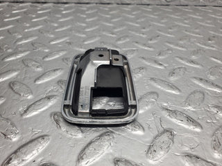 W123 chrome frame door opener right used OEM