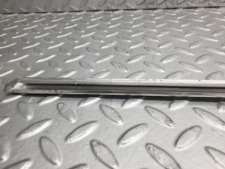 W123 rear right door chrome moulding trim used OEM