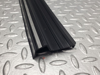 W123 Coupe door sill trim black left side used OEM