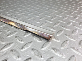 W126 front right door chrome moulding trim used OEM