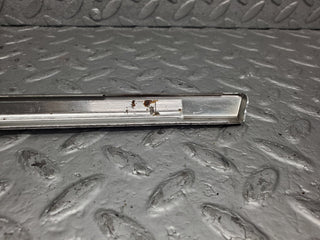 W126 Coupe rear window chrome trim right side used OEM
