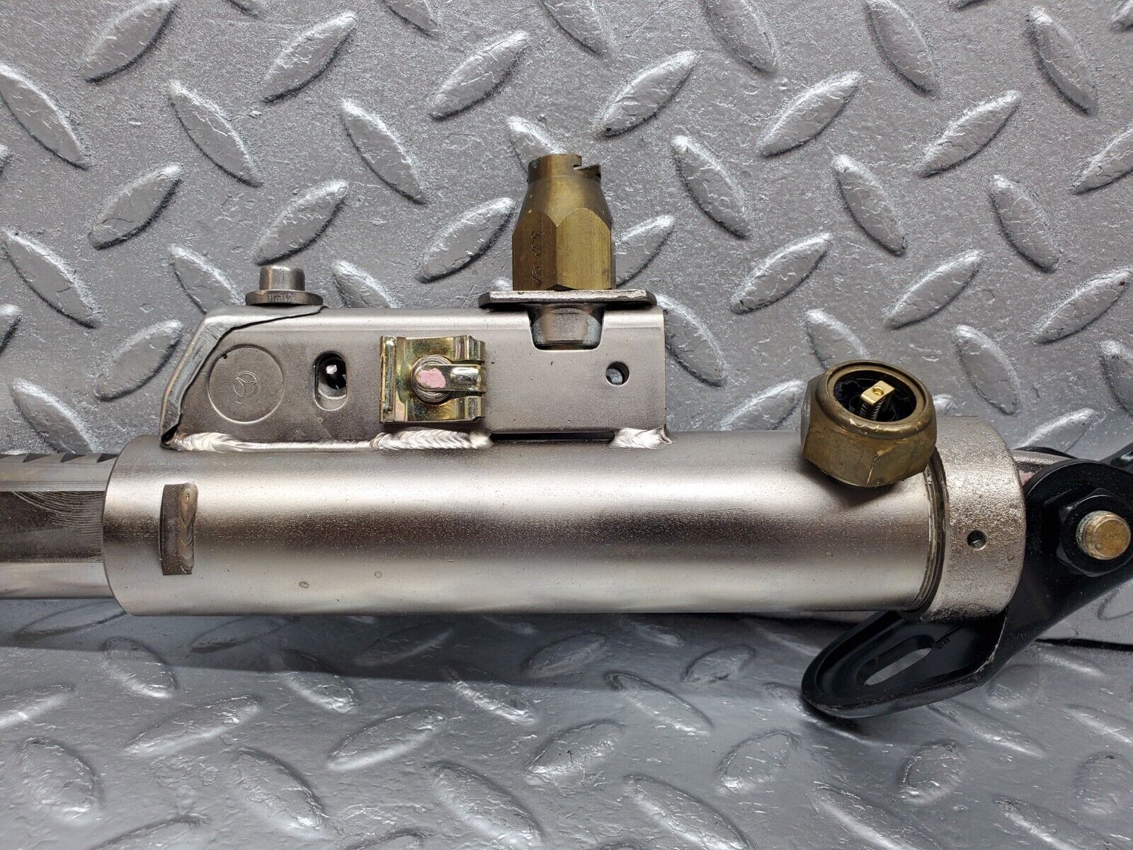 45273 Mercedes-Benz R129 300SL Coupe Roll Bar Hydraulic Cylinder Left 1298600335