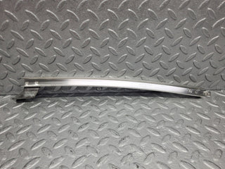 W123 rear right door chrome window channel used OEM