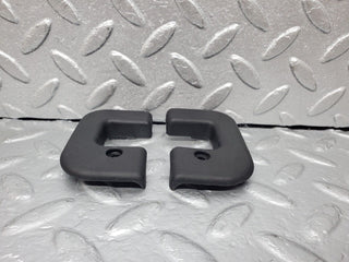 W124 interior door latch trim pair used OEM