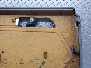 W124 rear right door card grey used OEM