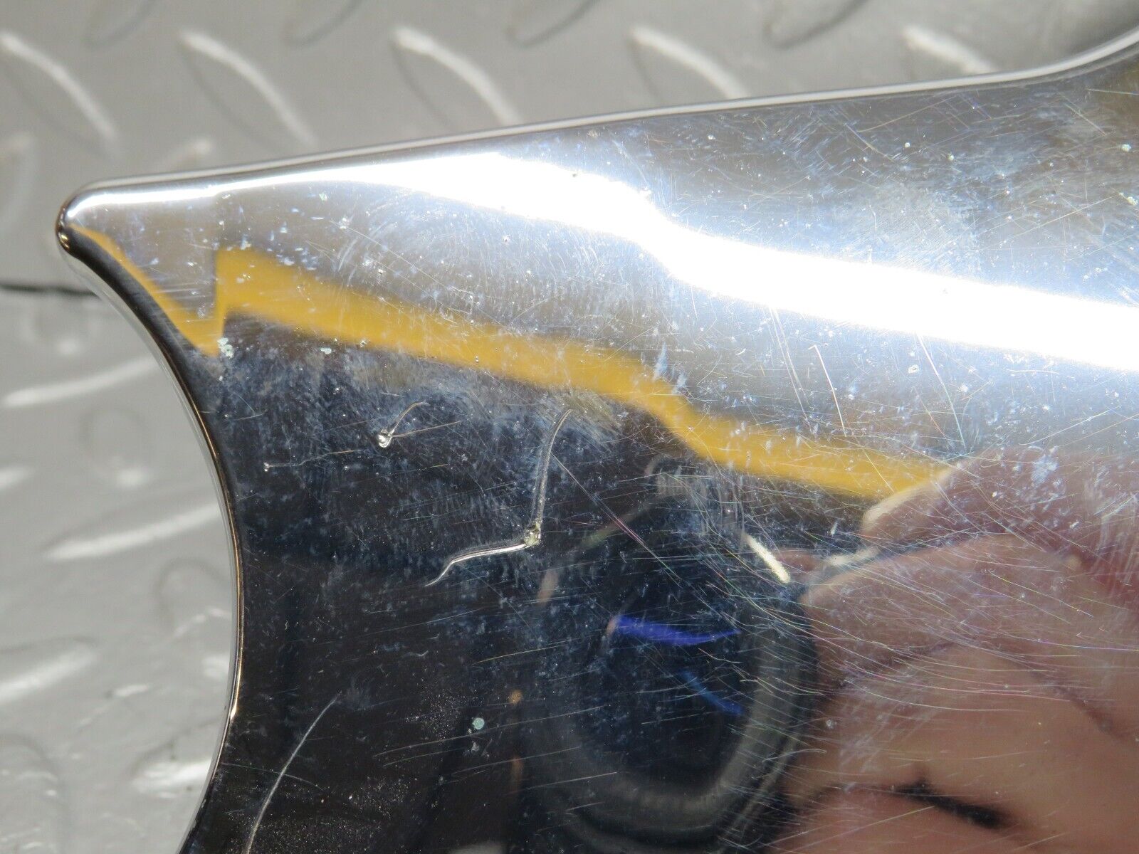 40163 Mercedes-Benz R107 350SL Seat Hinge Chrome Cover 1079131428