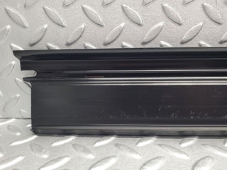 W123 Coupe door sill trim black left side used OEM