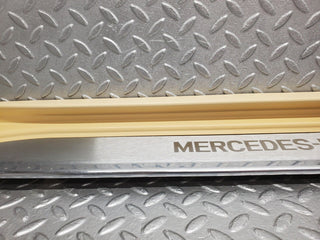 R129 SL left door sill beige used OEM