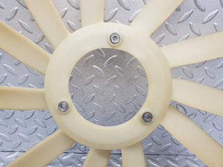 W123 Coupe engine cooling fan used OEM