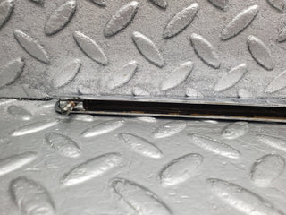 R107 SL trunk chrome handle right side used OEM