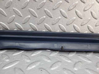 R129 SL left door sill trim blue used OEM