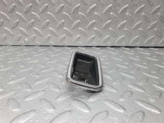 W108 door opener chrome frame right used OEM