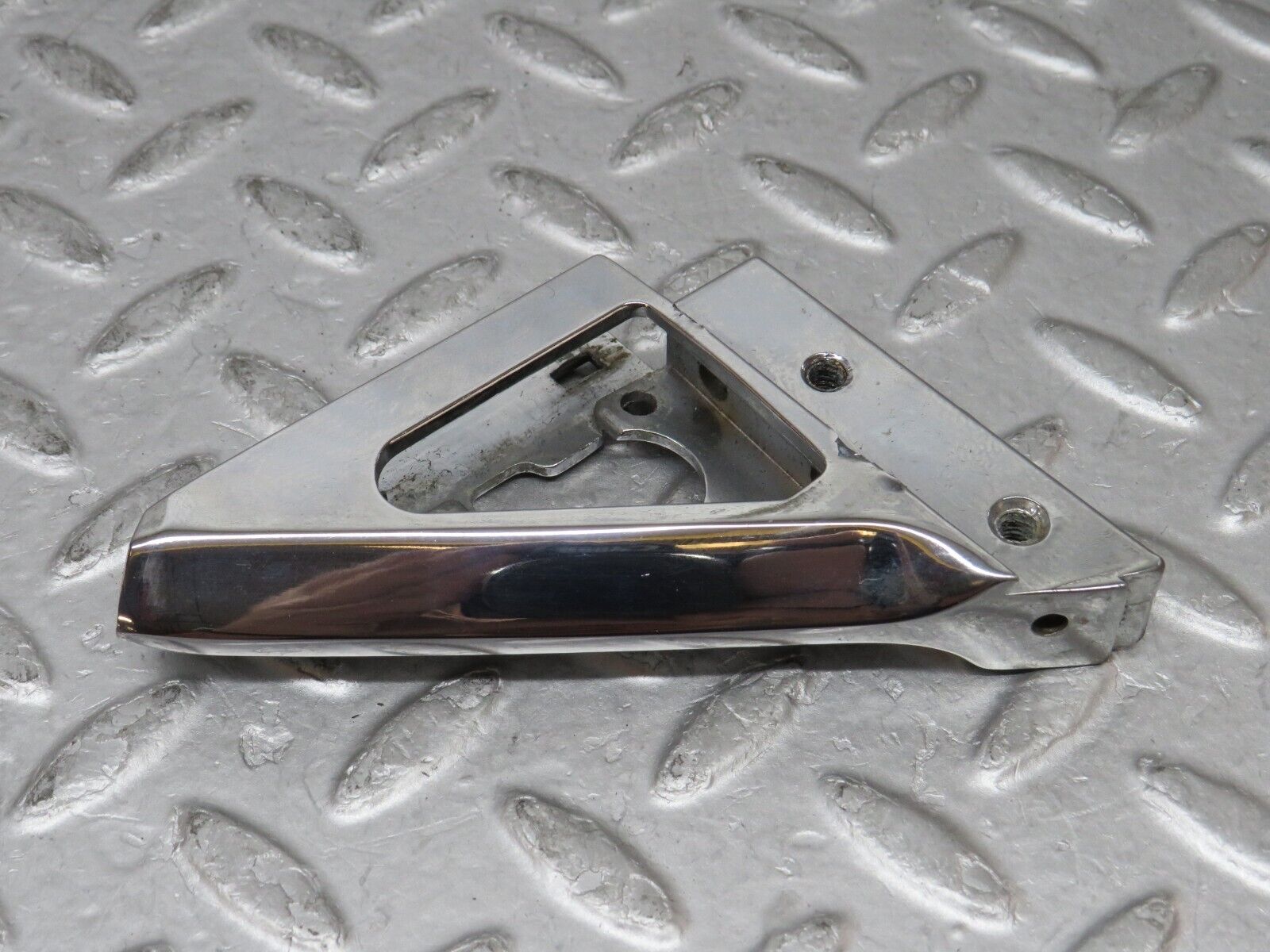 35445 Mercedes-Benz R107 280SL Left Wing Mirror Triangle Chrome Bracket