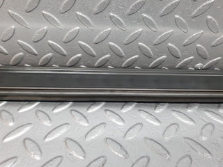 W124 front left door lower moulding trim used OEM