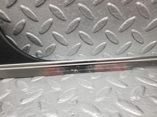 46375 Mercedes-Benz C123 280CE Coupe Seat Belt Presenter Cover Chrome Trim Left