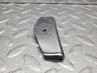 W126 Coupe upper door chrome cover left side used OEM