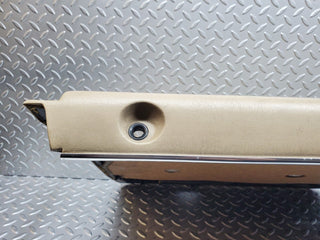 W126 rear left door card beige used OEM