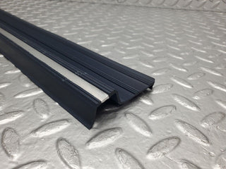 W123 Lang rear door sill trim blue used OEM