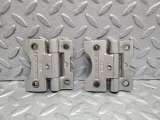 W126 Coupe door hinge pair used OEM