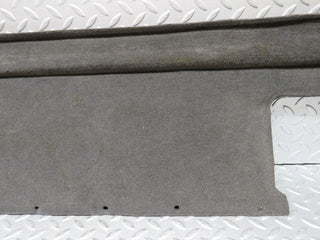 W126 trunk boot carpet grey used OEM
