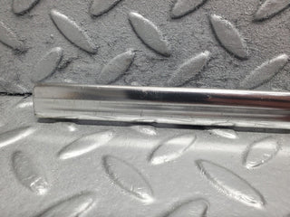 W123 rear right door chrome moulding trim used OEM