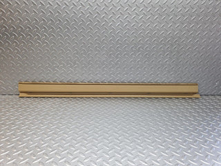W123 Coupe left door sill trim beige used OEM
