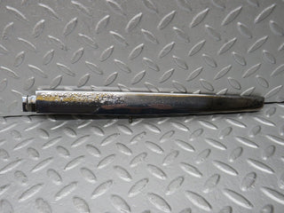 R107 SL trunk chrome handle right side used OEM