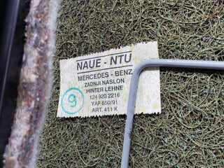 44738 Mercedes-Benz W124 220E Rear Seat 1249202216