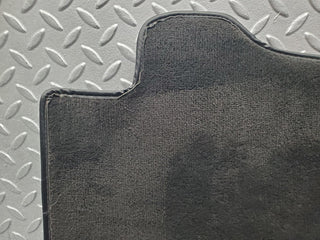 W201 Baby Benz front right floor carpet black used OEM